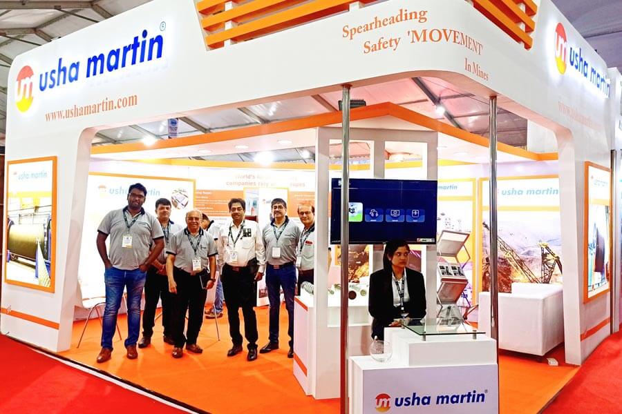 USHA MARTIN EXHIBITED IN THE 9TH EDITION OF INTERNATIONAL MINING EXHIBITION (IME 2022)